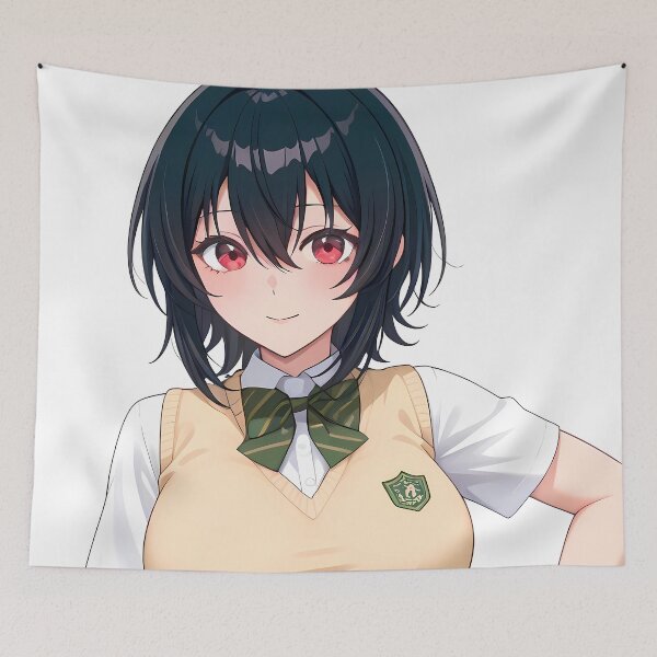 Item preview, Umi Asanagi Second Prettiest Girl School Vest Confident Pose designed and sold by ManuelOpito.
