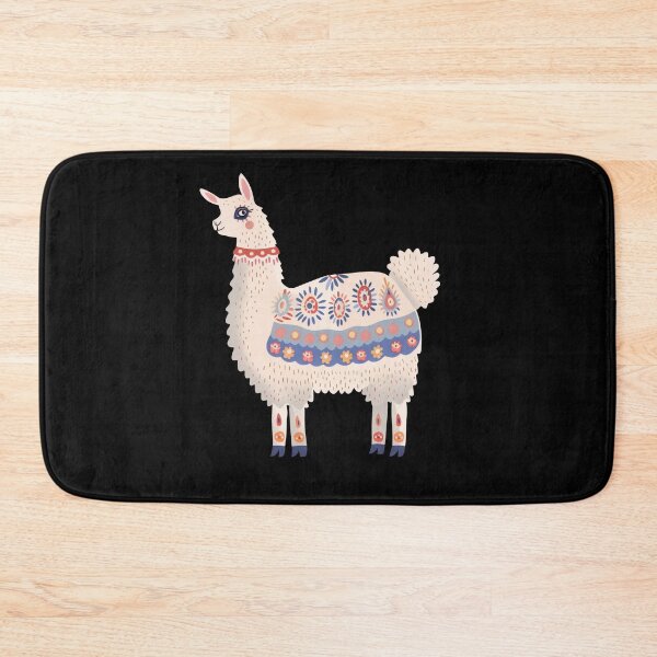 Item preview, Scandinavian Folk Art, Cute Alpaca designed and sold by xiao xuans.