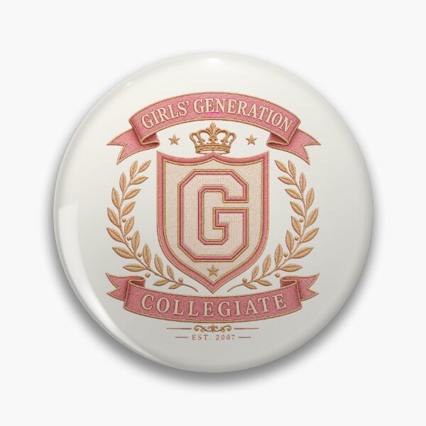 Item preview, Girls' Generation Collegiate Varsity Crest | SNSD Inspired Academic Core Design designed and sold by Meivelle.