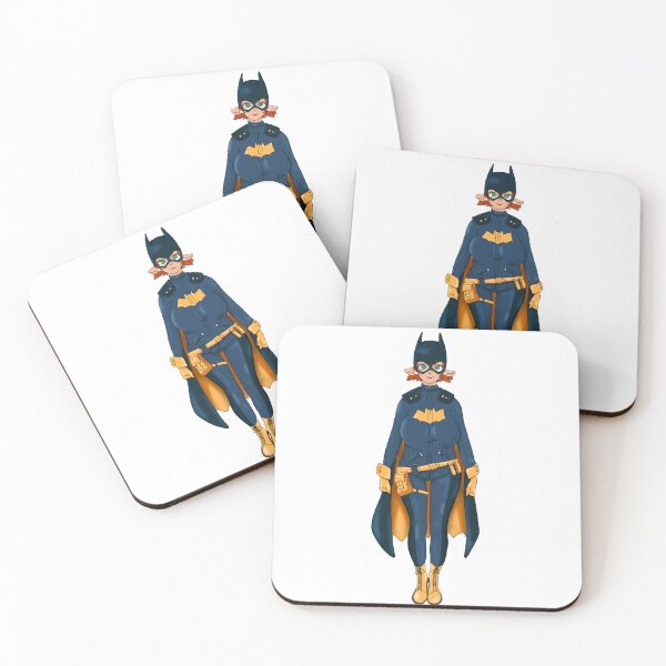 Item preview, Masked Bat Heroine – Comic-Inspired Superhero Illustration designed and sold by Bob Verso Studio.