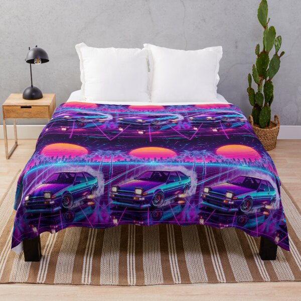 Item preview, Synthwave JDM Pop Up Headlight Drifter Graphic Design designed and sold by RevUpDesign.