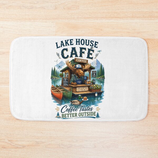 Item preview, Lake House Cafe Moose Coffee designed and sold by Sovereign Supply Co..