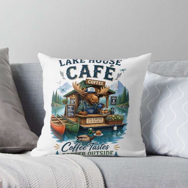 Item preview, Lake House Cafe Moose Coffee designed and sold by Sovereign Supply Co..