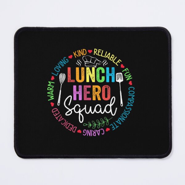 Item preview, Lunch Hero Squad Colorful School Cafeteria Worker designed and sold by SiarheiYur.