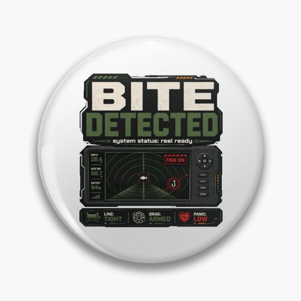 Item preview, Bite Detected System Status Reel Ready Fishing Design designed and sold by 404CLOTHINGG.