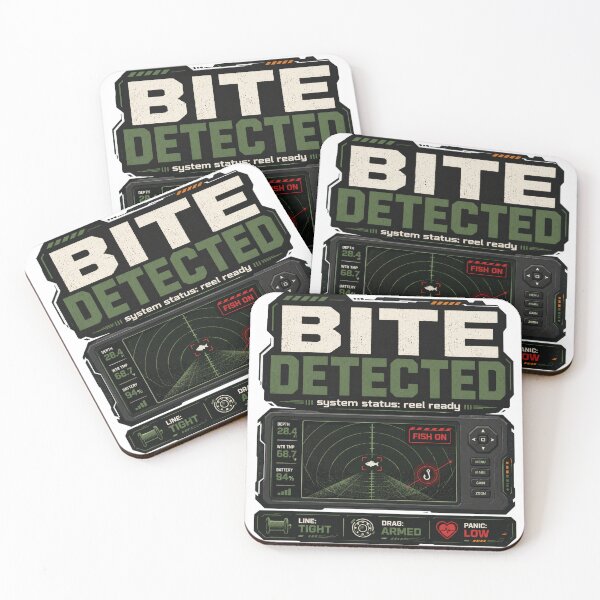 Item preview, Bite Detected System Status Reel Ready Fishing Design designed and sold by 404CLOTHINGG.