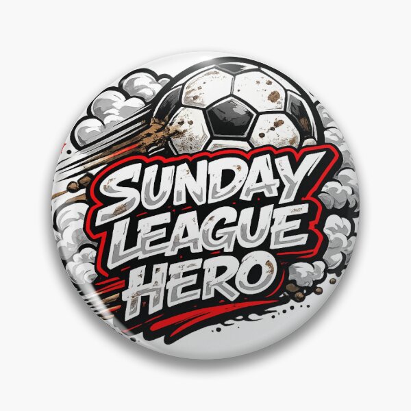 Item preview, Sunday League Hero designed and sold by Überklebs.