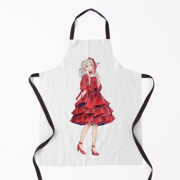 Item preview, Frieren She wears a red dress designed and sold by VividMorphk.