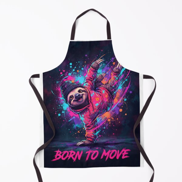 Artikelvorschau, Faultier – Born to Move entworfen und verkauft von SparTiere.