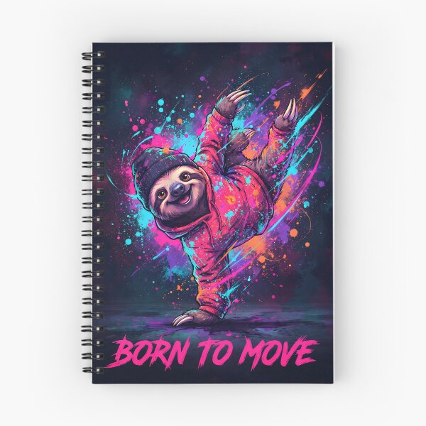 Item preview, Sloth – Born to Move designed and sold by SparTiere.