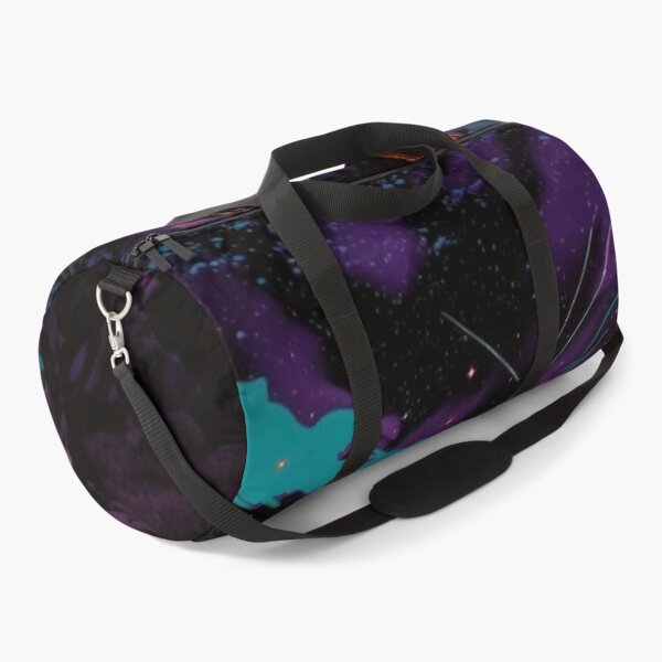 Item preview, Cosmic Canyon Starry Night Landscape Poster designed and sold by Nexus Space.