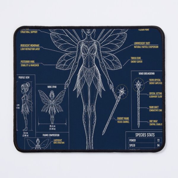 Item preview, Fairy Blueprint designed and sold by SunnyDesign82.