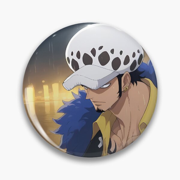 Item preview, Trafalgar Law One Piece Rainy Harbor Standoff designed and sold by ManuelOpito.