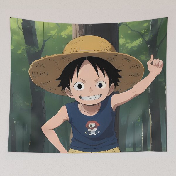 Item preview, Monkey D Luffy One Piece Forest Pirate Swagger designed and sold by ManuelOpito.