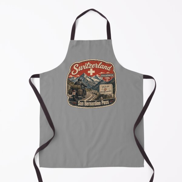 Item preview, San Bernardino Pass, Passo del San Bernardino Motorcycle Sticker TShirt 01 designed and sold by OuterShellUK.