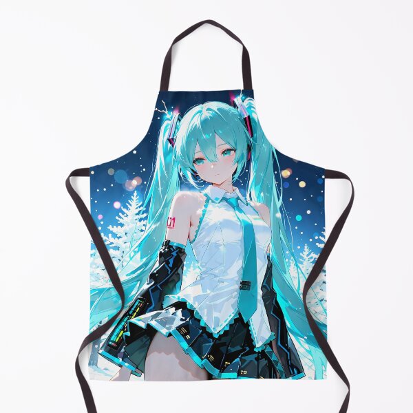 Item preview, Hatsune Miku Vocaloid Snowy Night Elegant Winter Pose designed and sold by ManuelOpito.
