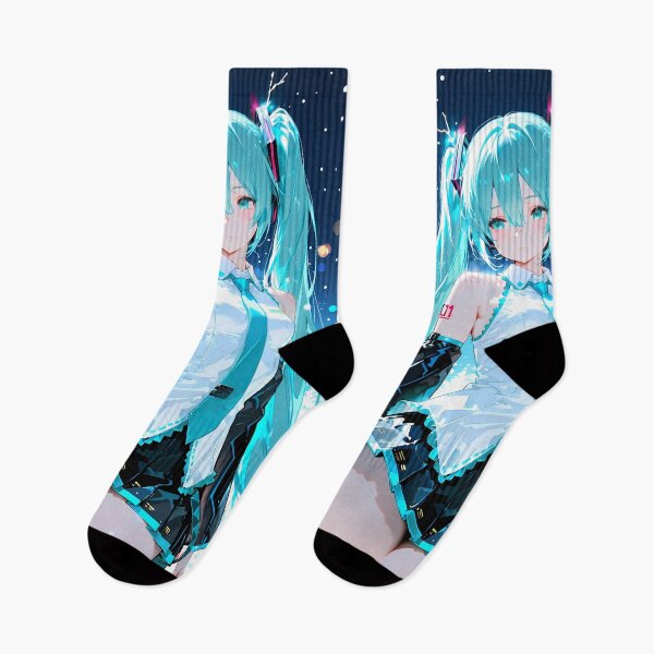 Item preview, Hatsune Miku Vocaloid Snowy Night Elegant Winter Pose designed and sold by ManuelOpito.