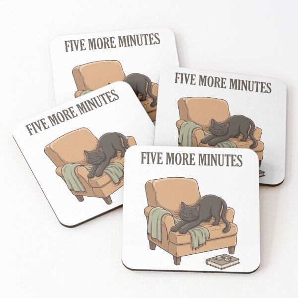 Item preview, Five More Minutes designed and sold by Northbound Press.