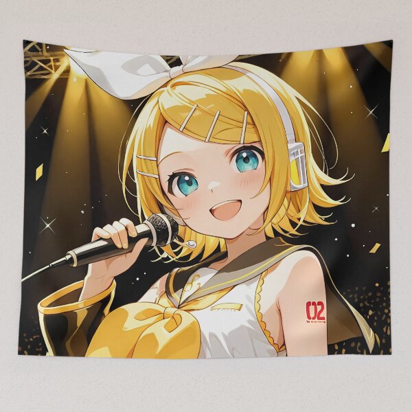 Item preview, Kagamine Rin Vocaloid Concert Smile Under Spotlights designed and sold by ManuelOpito.