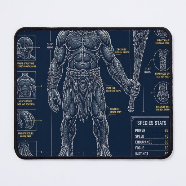 Item preview, Cyclops Warrior Blueprint designed and sold by SunnyDesign82.