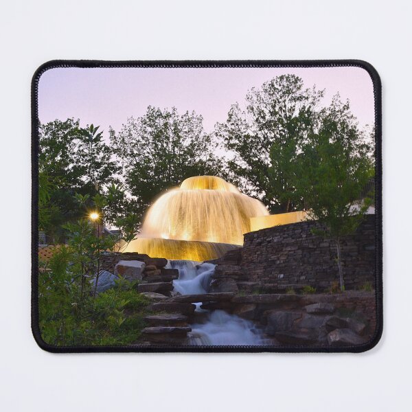 Item preview, Finlay Park Fountain At Dusk designed and sold by LisaWootenPhoto.