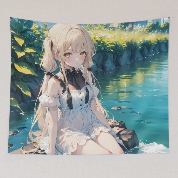 Item preview, Mahiru Shiina Angel Next Door Riverside Summer Calm designed and sold by ManuelOpito.
