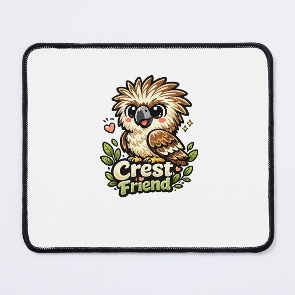 Item preview, Cute Kawaii Philippine Eagle | Adorable Endangered Eagle Cartoon | Wildlife Bird Lover Gift designed and sold by RonBear-Designs.