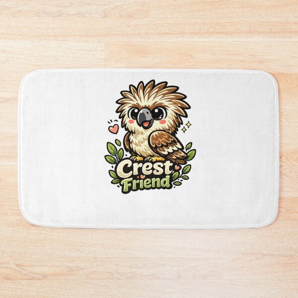 Item preview, Cute Kawaii Philippine Eagle | Adorable Endangered Eagle Cartoon | Wildlife Bird Lover Gift designed and sold by RonBear-Designs.