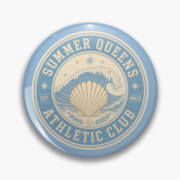 Item preview, Summer Queens Athletic Club | SISTAR Inspired Coastal Varsity Design designed and sold by Meivelle.