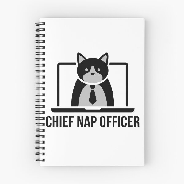Item preview, Funny Chief Nap Officer Business Cat Remote Work Art designed and sold by pattman.