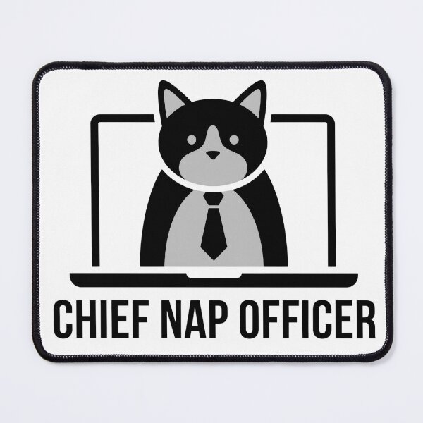 Item preview, Funny Chief Nap Officer Business Cat Remote Work Art designed and sold by pattman.