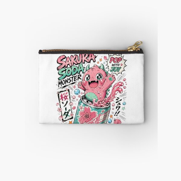 Item preview, Sakura Soda Monster – Cute Manga Streetwear designed and sold by BadMary.