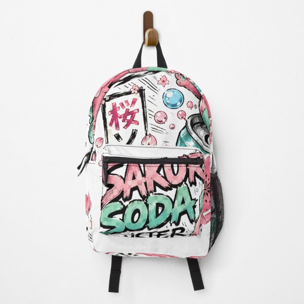 Item preview, Sakura Soda Monster – Cute Manga Streetwear designed and sold by BadMary.