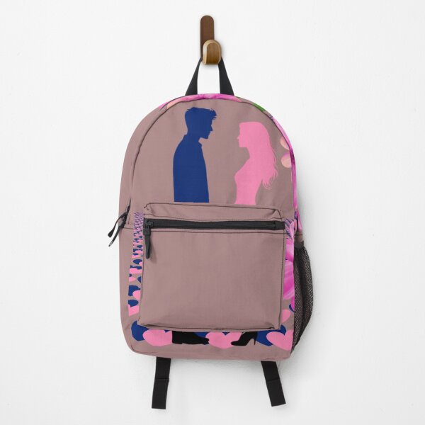 Item preview, Romantic Couple Silhouette with Pink Flowers and Heart Floor designed and sold by MigWhimsy.