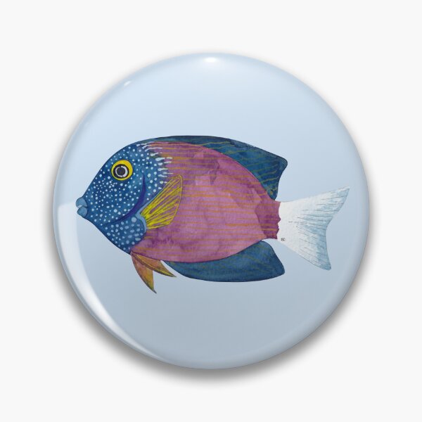 Item preview, WHITE TAIL BRISTLETOOTH TANG-Ctenochaetus flavicauda designed and sold by BEATRIZ ABAITUA.