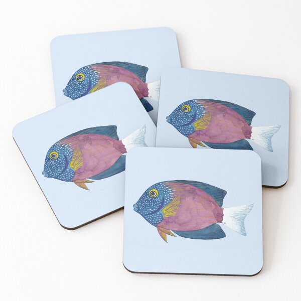 Item preview, WHITE TAIL BRISTLETOOTH TANG-Ctenochaetus flavicauda designed and sold by BEATRIZ ABAITUA.