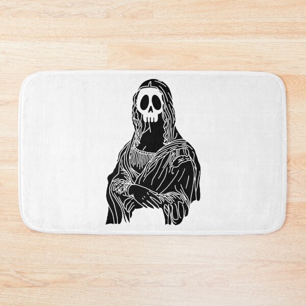 Item preview, Skull of the Mona Lisa (black) designed and sold by Lagueny.