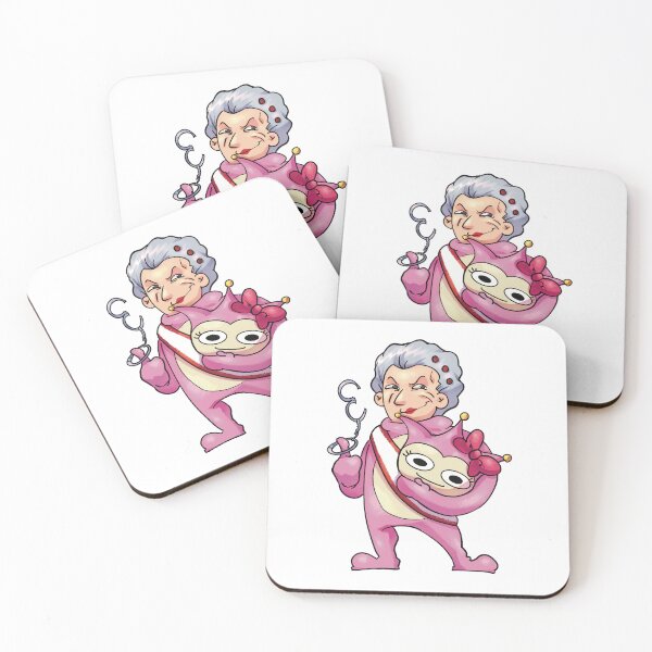 Item preview, Pink Badger! Wendy Oldbag Sticker designed and sold by Lu!.