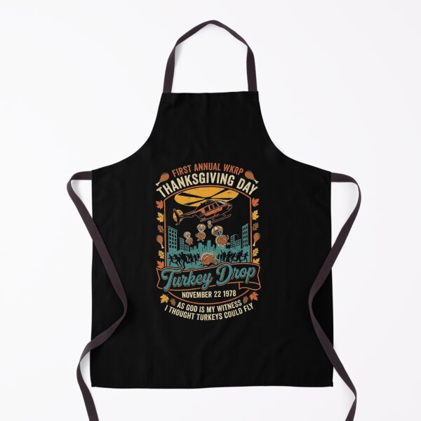 Item preview, Thanksgiving Turkey Drop Helicopter Vintage Retro Design designed and sold by SiarheiYur.