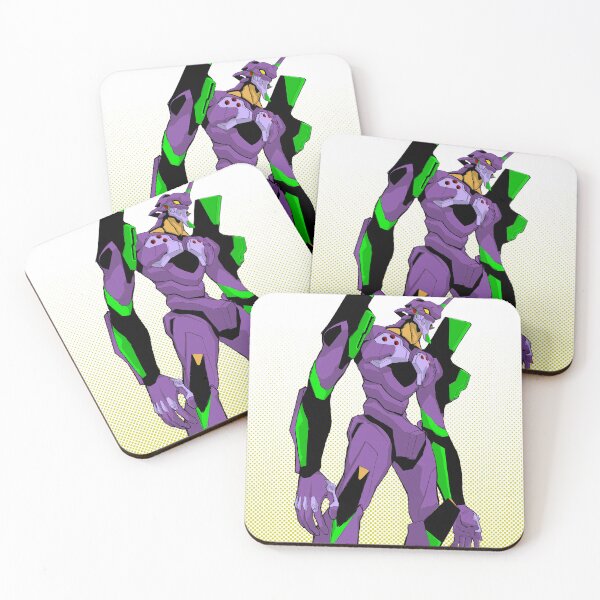 Item preview, Evangelion Unit 01 Neon Genesis Evangelion Retro Dot Pose designed and sold by JohnEllisa.