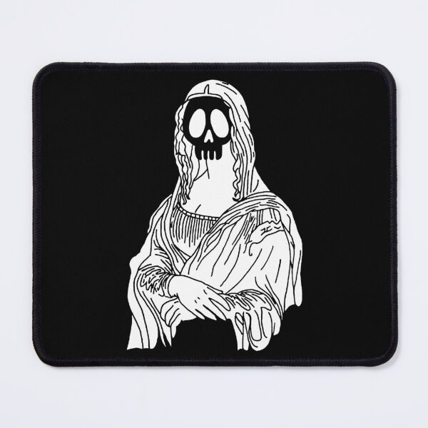 Item preview, Skull of the Mona Lisa (white) designed and sold by Lagueny.