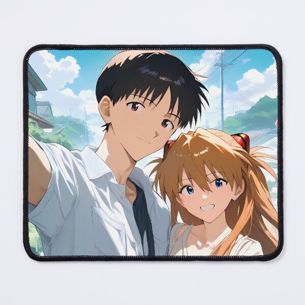 Item preview, Shinji Ikari Neon Genesis Evangelion Sunny Street Selfie designed and sold by JohnEllisa.