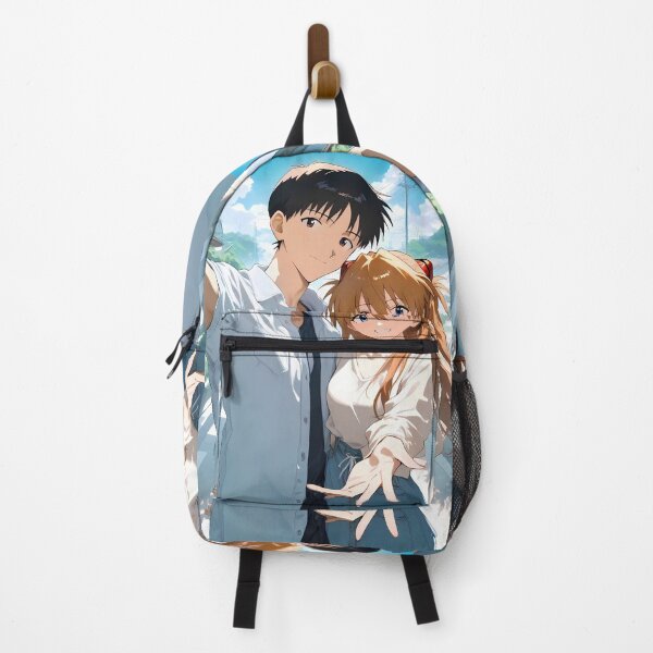 Item preview, Shinji Ikari Neon Genesis Evangelion Sunny Street Selfie designed and sold by JohnEllisa.