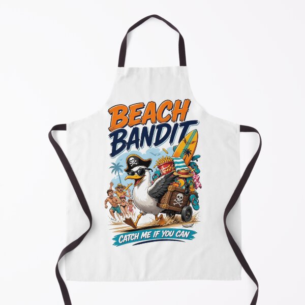Item preview, Beach Bandit Seagull Pirate designed and sold by Sovereign Supply Co..