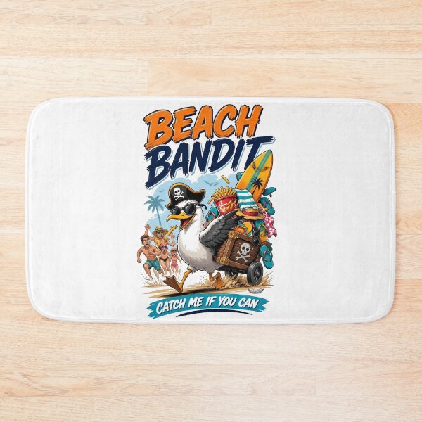 Item preview, Beach Bandit Seagull Pirate designed and sold by Sovereign Supply Co..