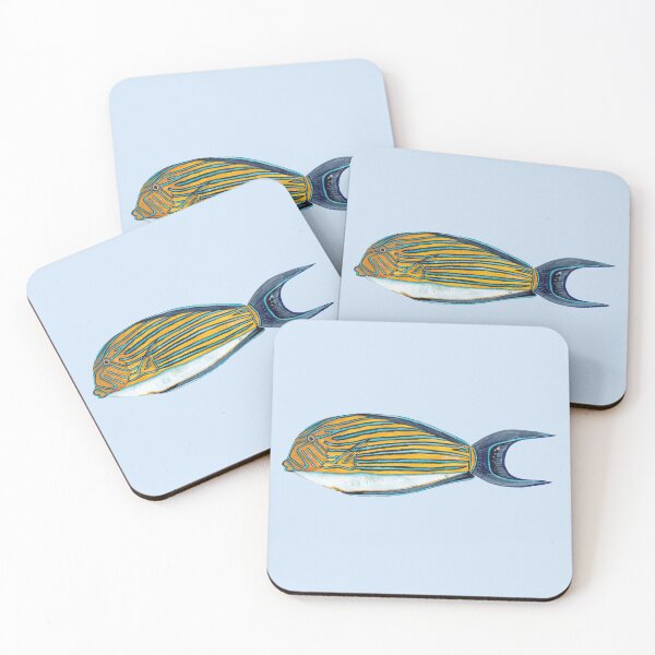 Item preview, STRIPED SURGEONFISH-Acanthurus lineatus designed and sold by BEATRIZ ABAITUA.