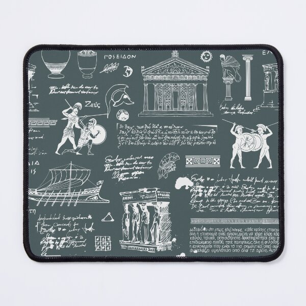 Item preview, Ancient Greece Seamless Pattern Greek Motifs designed and sold by Retr0Tshirts.