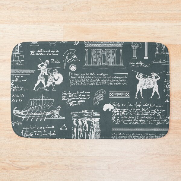 Item preview, Ancient Greece Seamless Pattern Greek Motifs designed and sold by Retr0Tshirts.