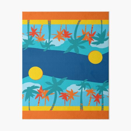 Lifeguard Towel Art Board Print