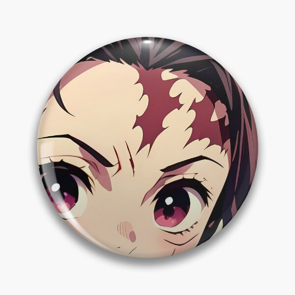 Item preview, Tanjiro Kamado Demon Slayer Warm Closeup Smile Portrait designed and sold by JohnEllisa.